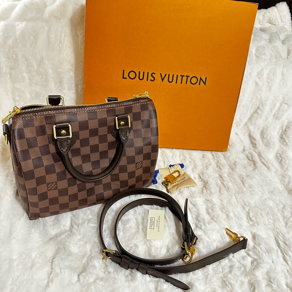 Louis Vuitton Speedy Bandouliere 25 Damier Ebene - Picture 3 of 5